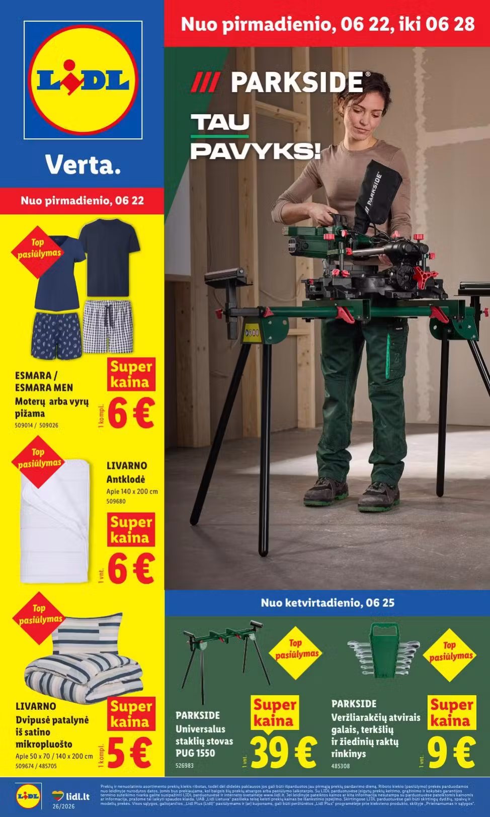 Prospekt-Vorschau: Lidl Angebotsprospekt Non-Food Nr. 3 (Gültig von 2026-06-22 bis 2026-06-28)