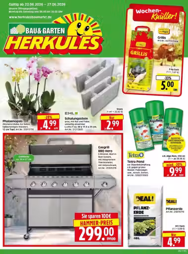 Okladka gazetki: Herkules gazetka promocyjna Nr. 1 (Ważne od 2026-06-22 do 2026-06-27)