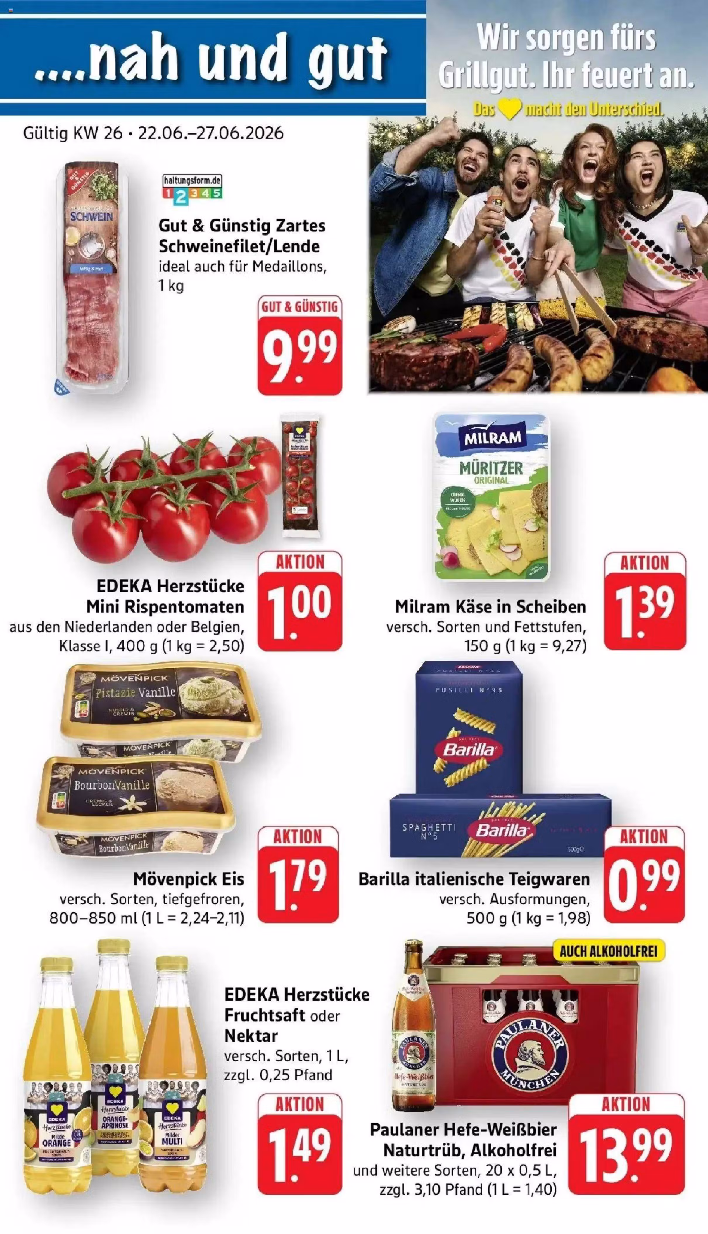 Vista previa del folleto: Nah Gut folleto de ofertas n.º 3 (Válido del 2026-06-21 al 2026-06-27)