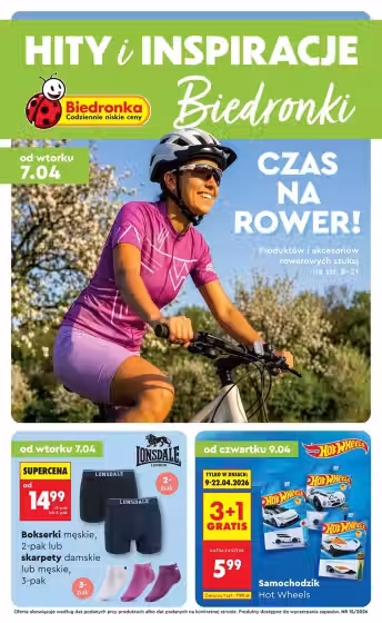 Leidinio virselis: Biedronka akcijų leidinys (Galioja nuo 04-07 iki 04-18)