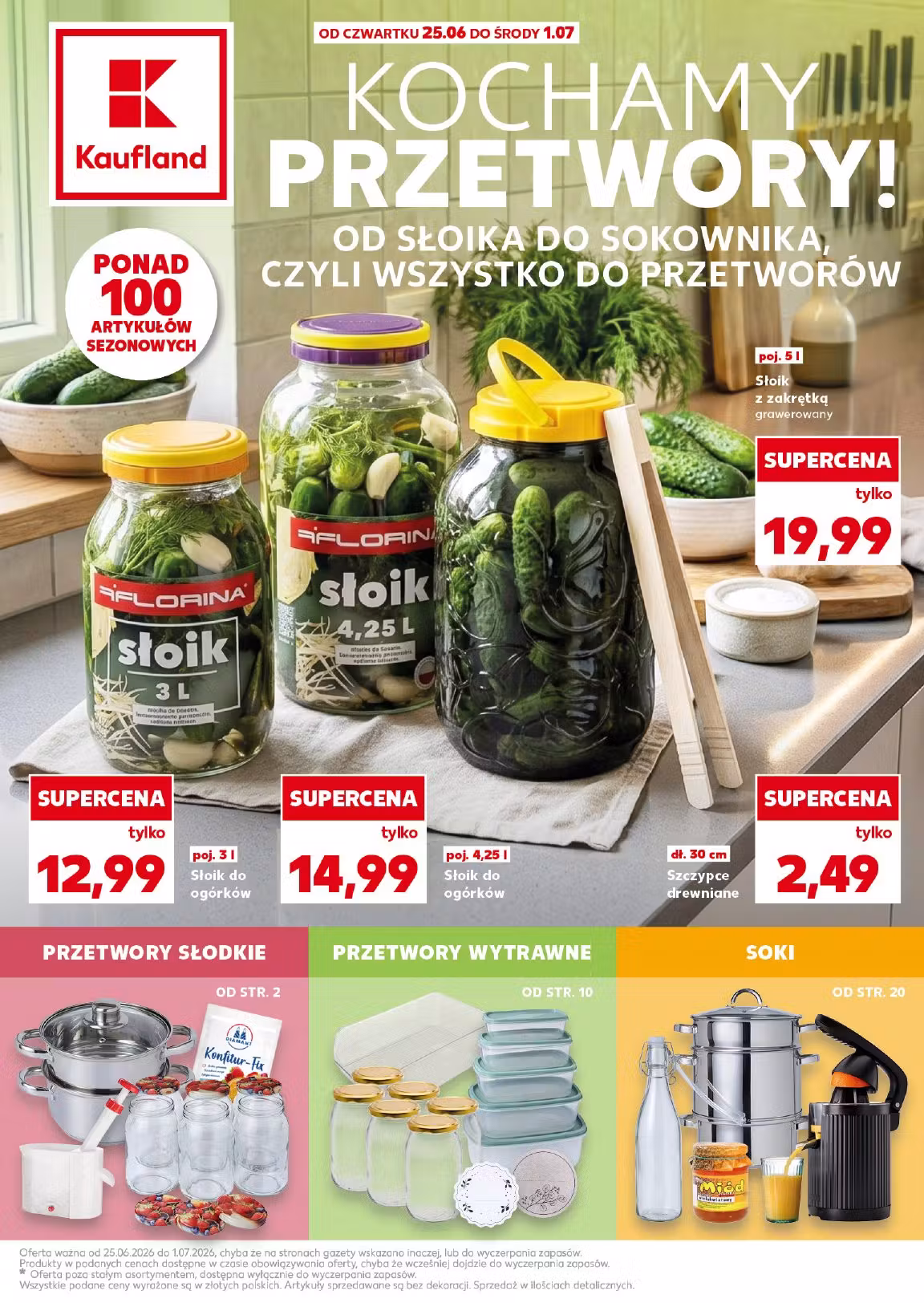 Kataloogi eelvaade: Kaufland sooduspakkumiste voldik Nr. 2 (Kehtib alates 2026-06-25 kuni 2026-07-01)