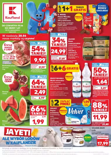 Okladka gazetki: Kaufland gazetka promocyjna Nr. 3 (Ważne od 2026-06-25 do 2026-07-01)