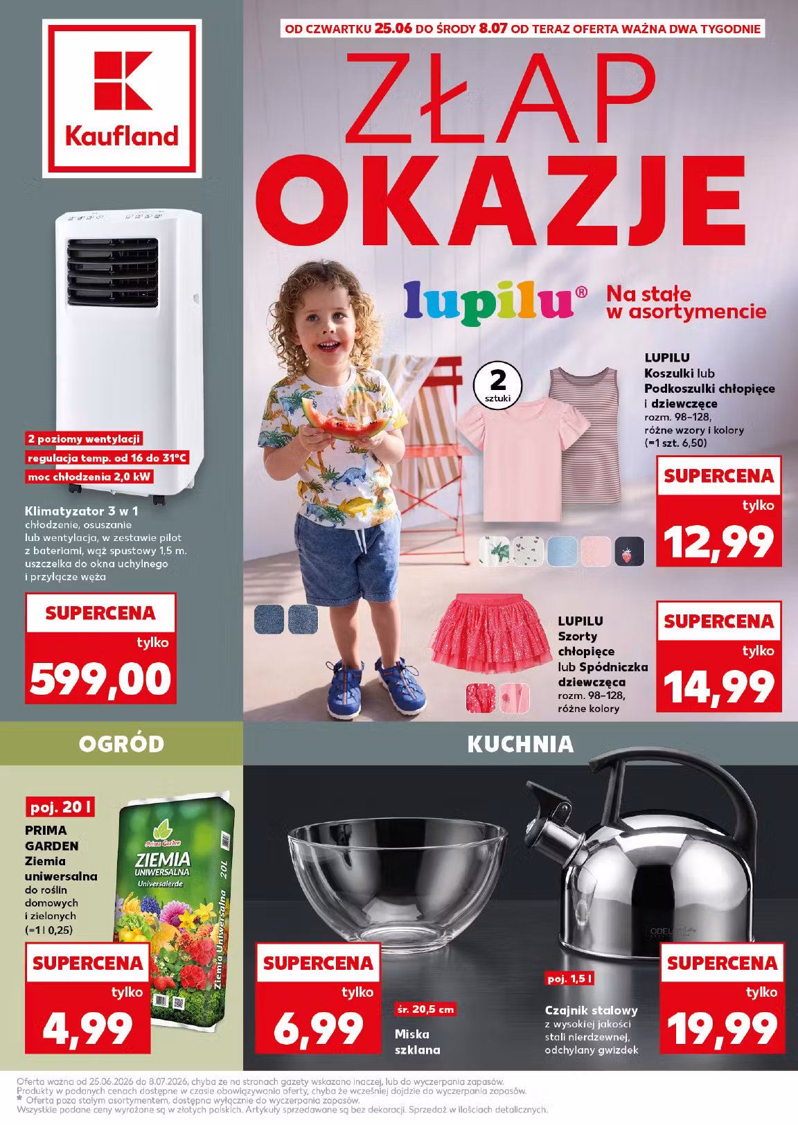 Kataloogi eelvaade: Kaufland sooduspakkumiste voldik (Kehtib alates 2026-06-25 kuni 2026-07-08)