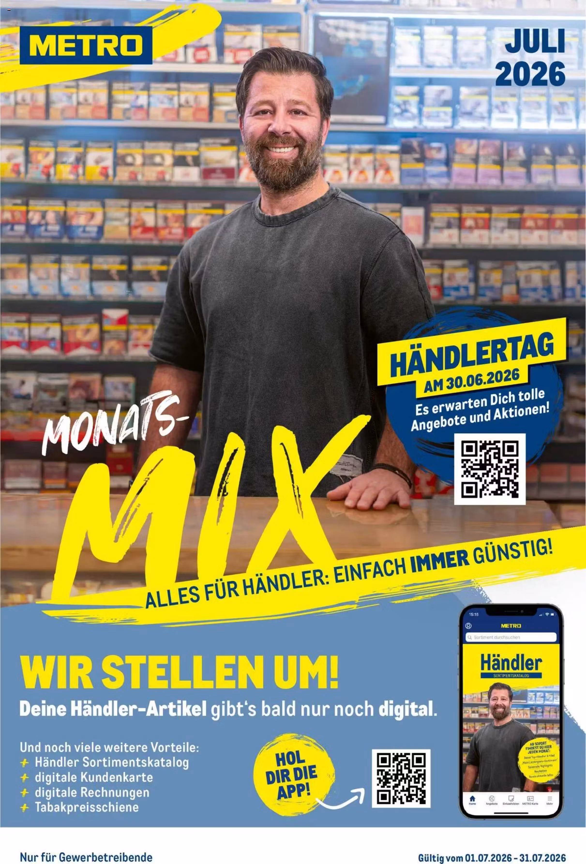 Brochure preview: Metro promotions leaflet Nr. 2 (Valid from 2026-07-01 to 2026-07-31)