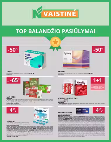 Brochure cover: Norfa promotions leaflet (Valid from 2026-04-01 to 2026-04-30)