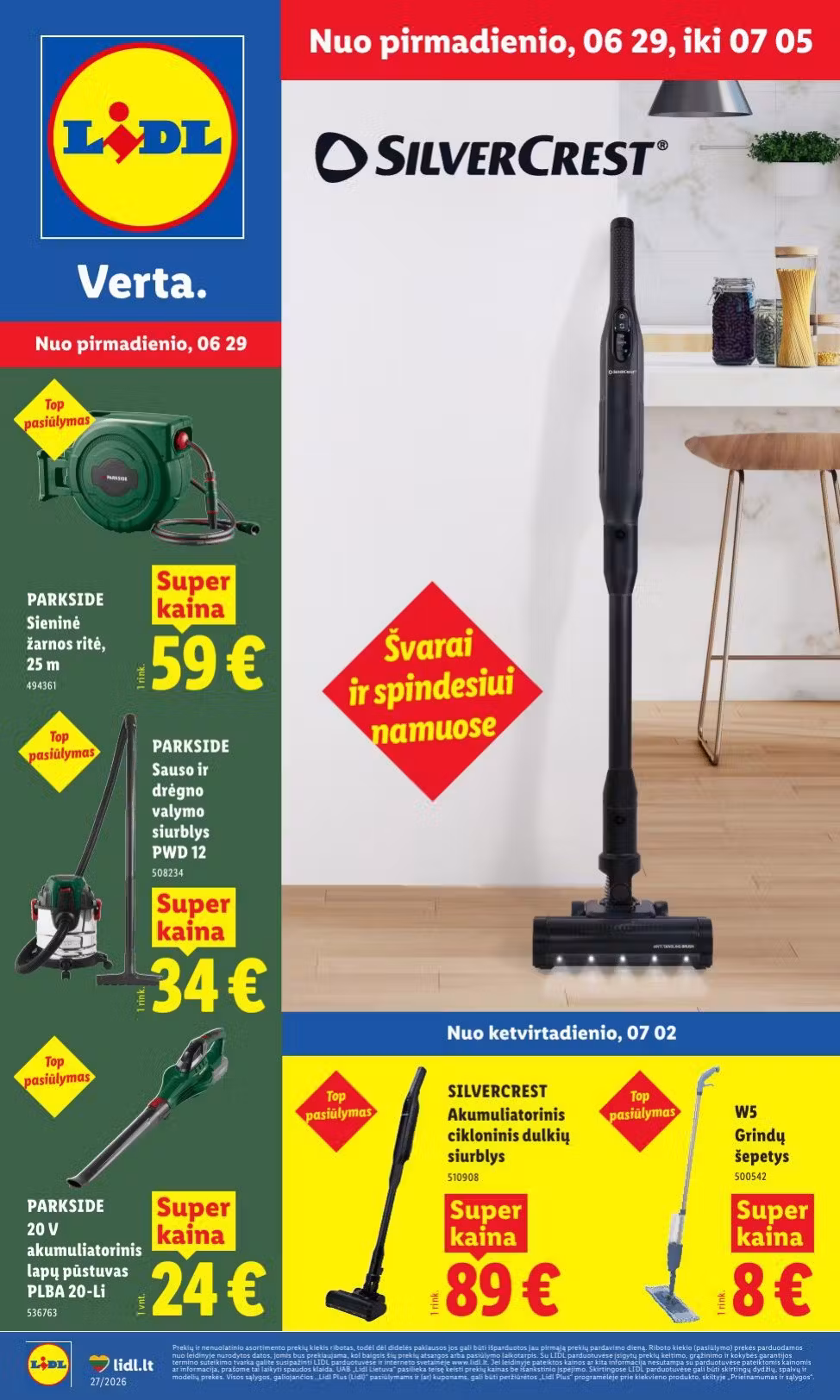 Brochure preview: Lidl non-food promotions leaflet Nr. 2 (Valid from 2026-06-29 to 2026-07-05)