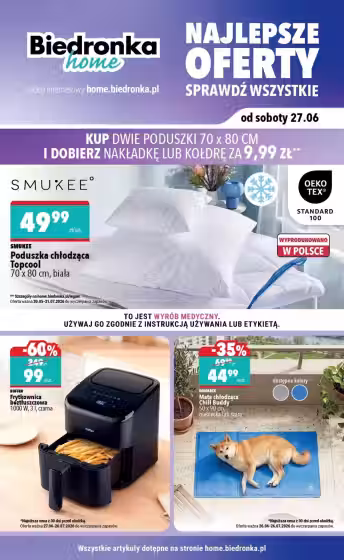 Portada del folleto: Biedronka folleto de ofertas (Válido del 2026-06-27 al 2026-07-26)