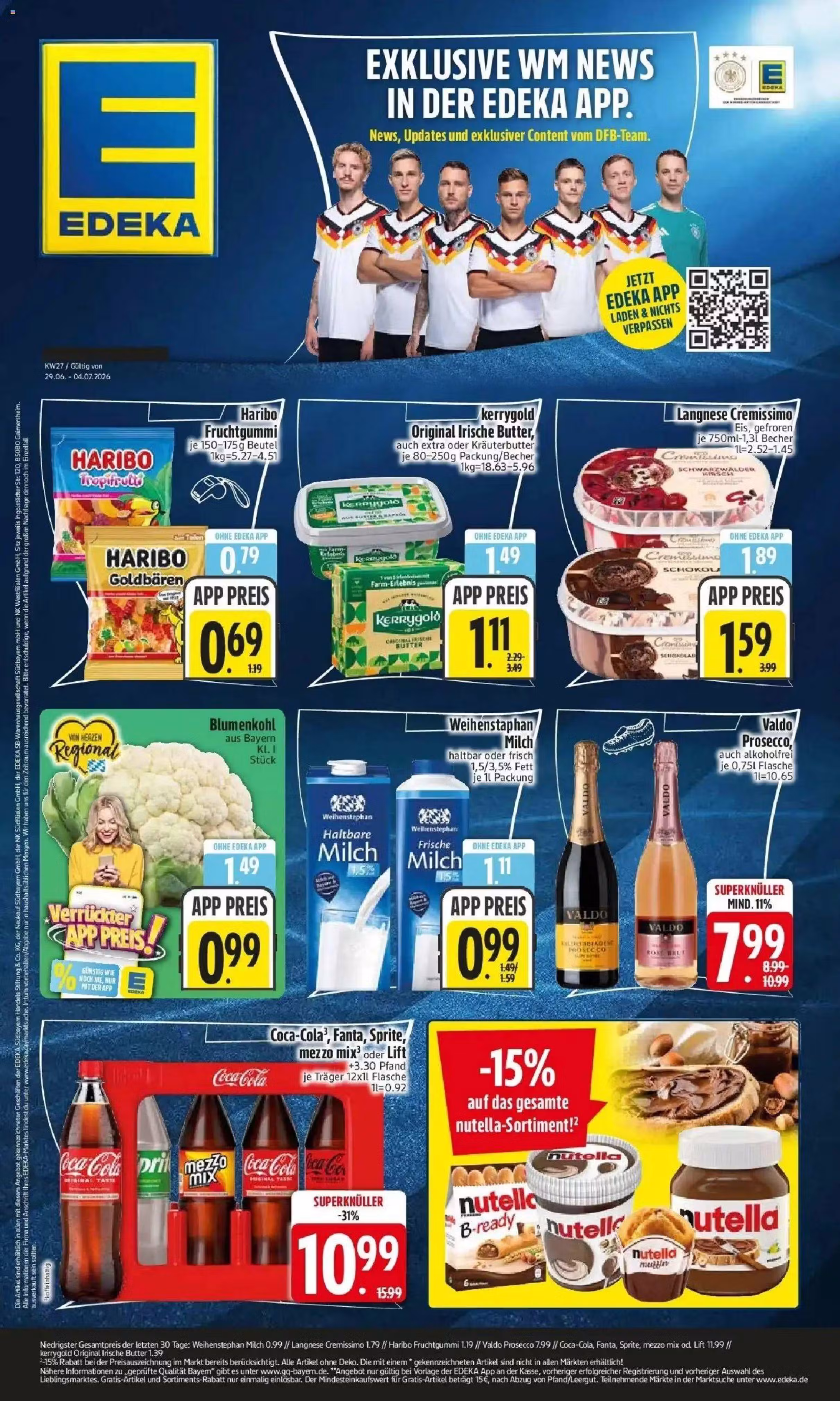 Vista previa del folleto: Edeka Zurheide folleto de ofertas (Válido del 2026-06-28 al 2026-07-04)