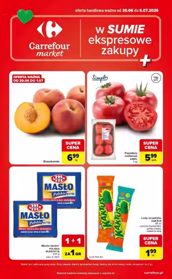 Leidinio virselis: Carrefour akcijų leidinys Nr. 2 (Galioja nuo 2026-06-30 iki 2026-07-06)