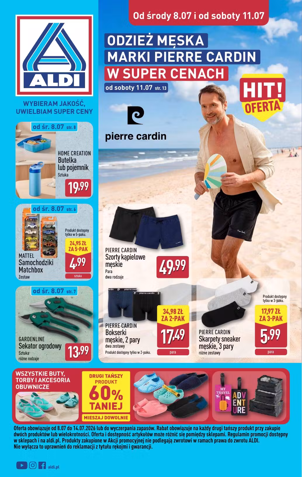Leidinio perziura: Aldi akcijų leidinys (Galioja nuo 2026-07-08 iki 2026-07-14)