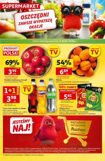 Leidinio virselis: Auchan akcijų leidinys Nr. 1 (Galioja nuo 2026-07-02 iki 2026-07-08)