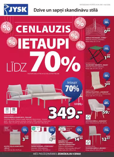 Leidinio virselis: Jysk akcijų leidinys (Galioja nuo 2026-06-30 iki 2026-07-13)