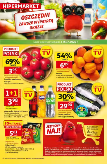 Leidinio virselis: Auchan akcijų leidinys Nr. 2 (Galioja nuo 2026-07-02 iki 2026-07-08)