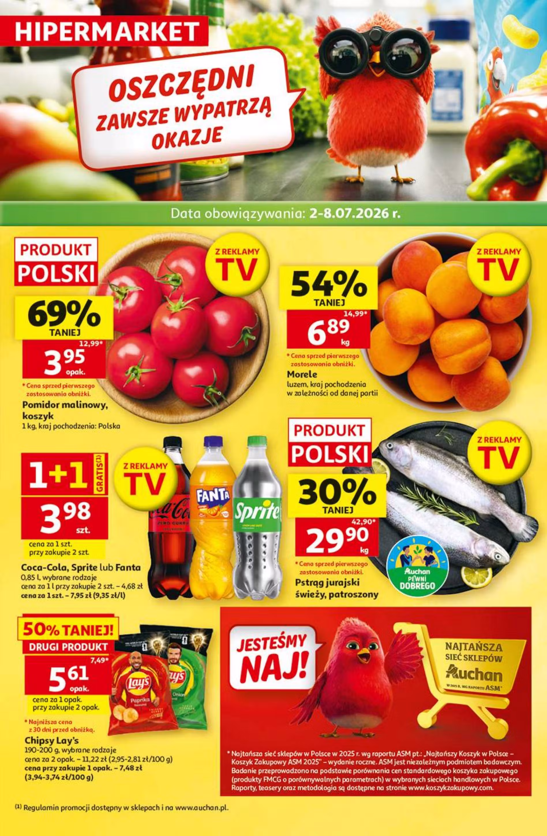 Leidinio perziura: Auchan akcijų leidinys Nr. 2 (Galioja nuo 2026-07-02 iki 2026-07-08)