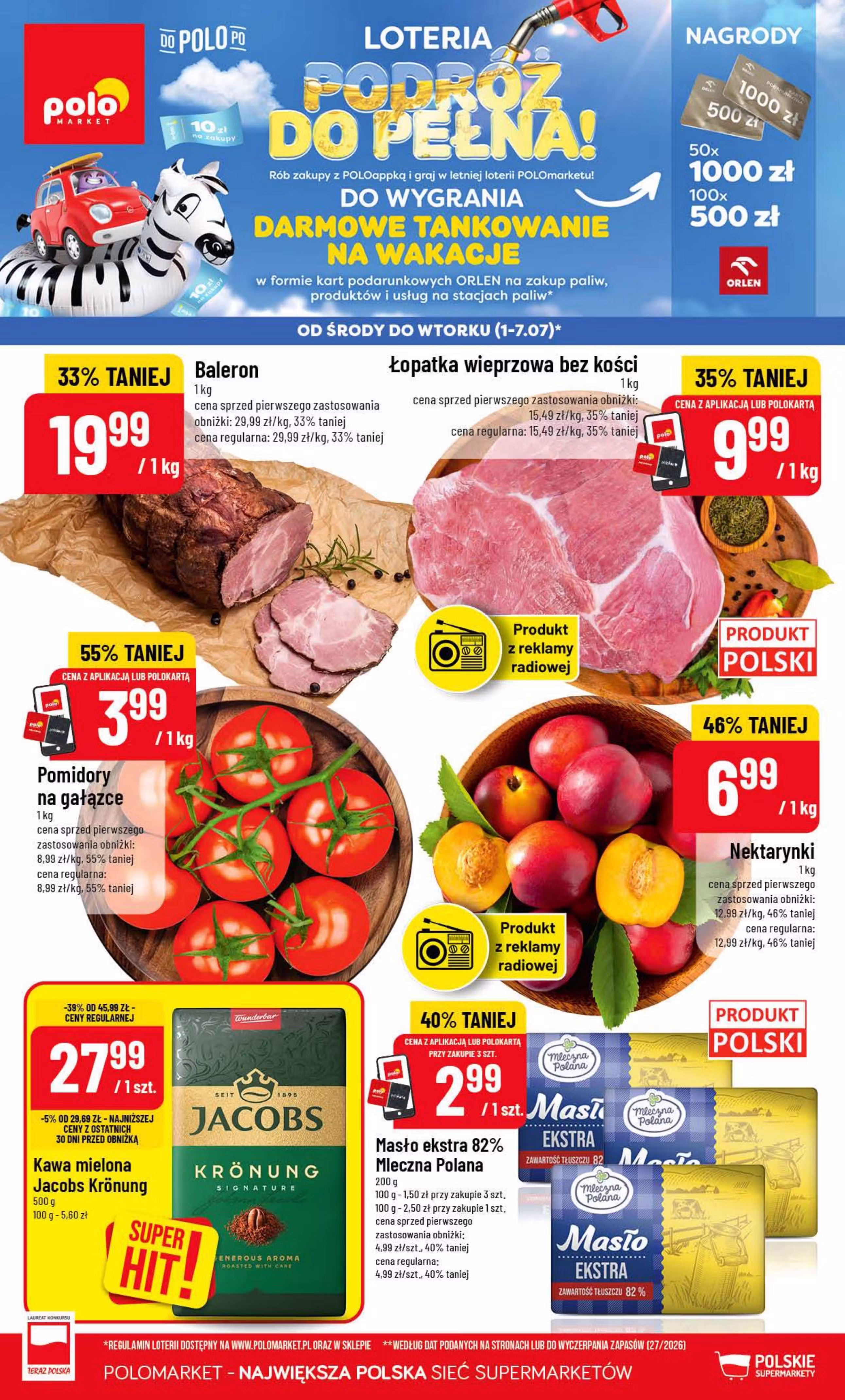 Leidinio perziura: Polomarket akcijų leidinys Nr. 1 (Galioja nuo 2026-07-01 iki 2026-07-07)