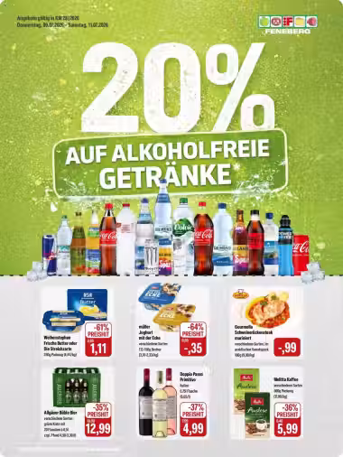 Leidinio virselis: Feneberg akcijų leidinys (Galioja nuo 2026-07-09 iki 2026-07-11)