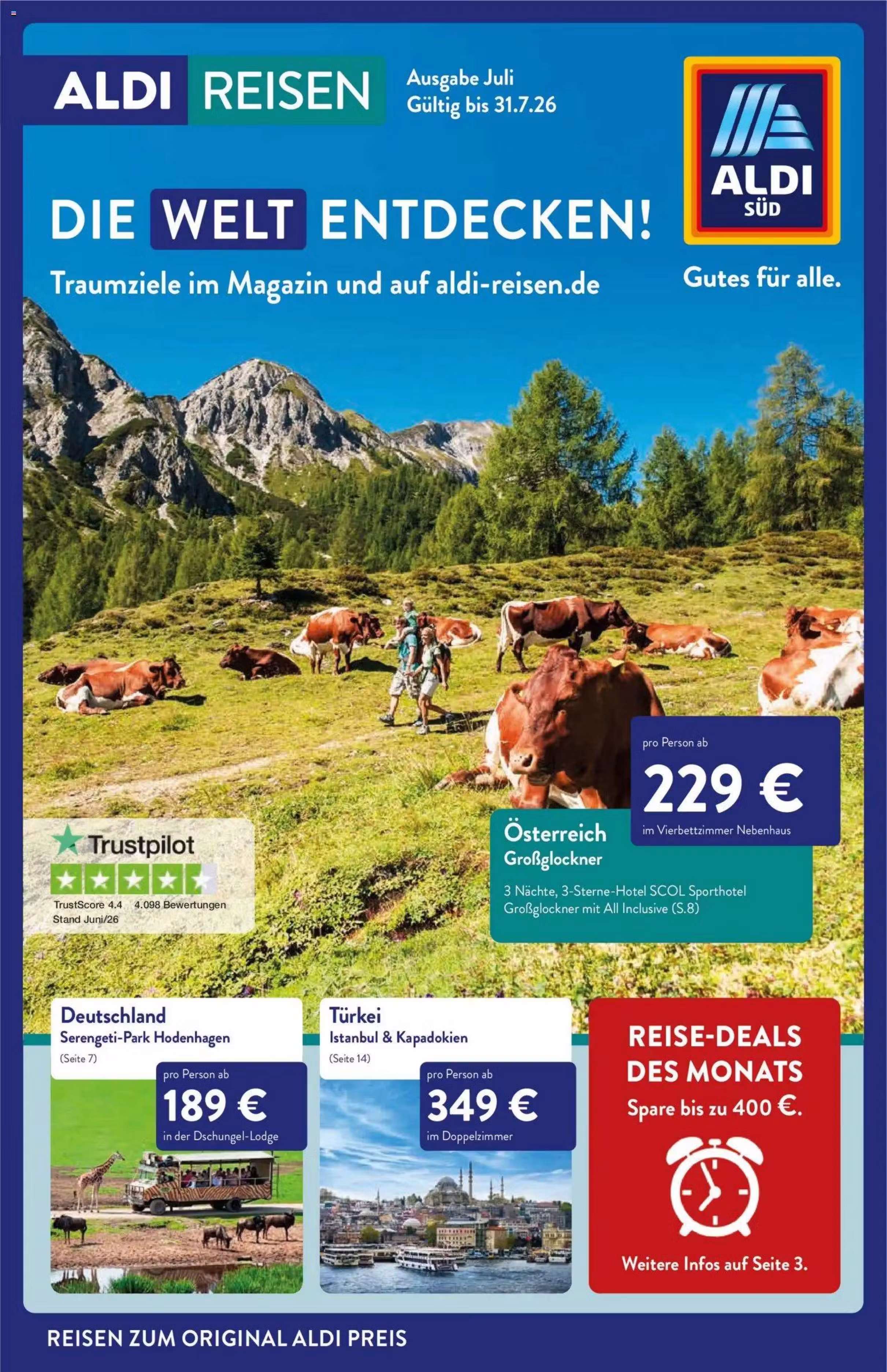 Leidinio perziura: Aldi Nord akcijų leidinys Nr. 2 (Galioja nuo 2026-07-01 iki 2026-07-31)