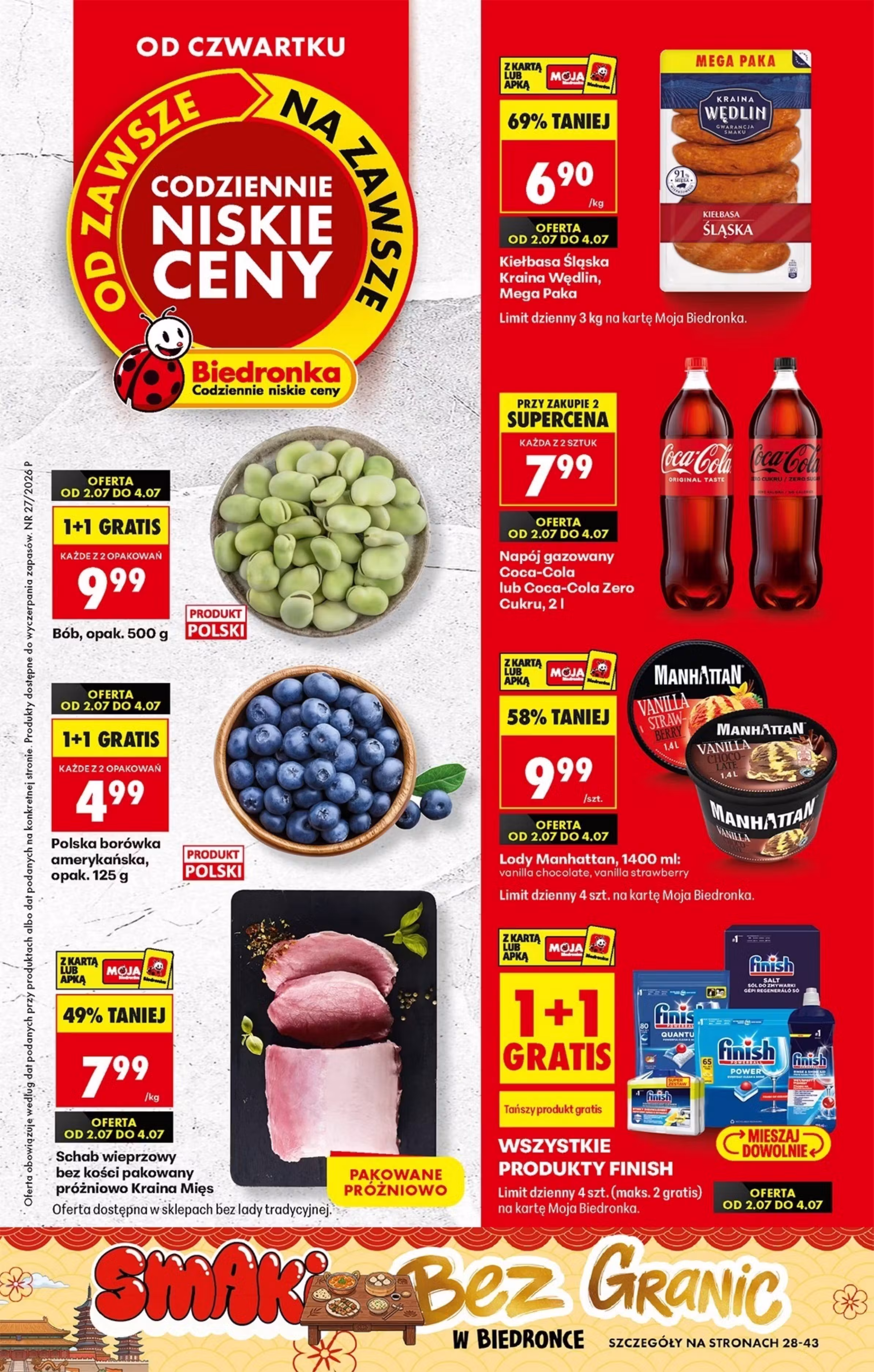 Leidinio perziura: Biedronka akcijų leidinys (Galioja nuo 2026-07-02 iki 2026-07-08)