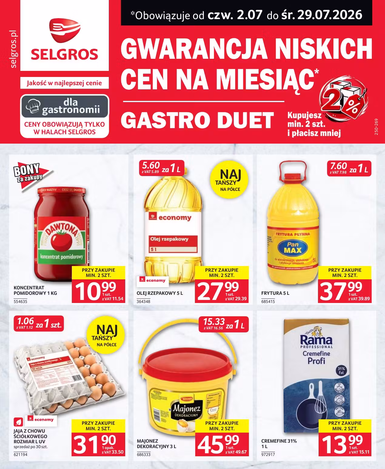 Leidinio perziura: Selgros akcijų leidinys Nr. 6 (Galioja nuo 2026-07-02 iki 2026-07-15)