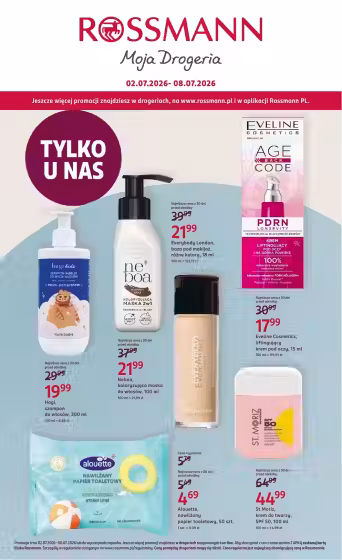 Leidinio virselis: Rossmann akcijų leidinys (Galioja nuo 2026-07-02 iki 2026-07-08)