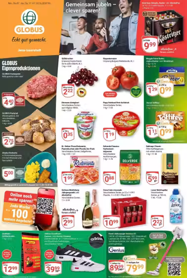 Leidinio virselis: Globus Baumarkt akcijų leidinys Nr. 1 (Galioja nuo 2026-07-06 iki 2026-07-11)