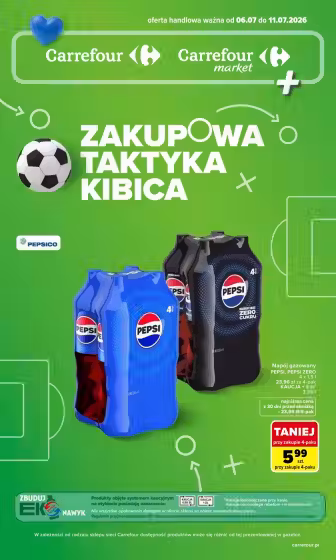 Leidinio virselis: Carrefour akcijų leidinys Nr. 1 (Galioja nuo 2026-07-06 iki 2026-07-11)