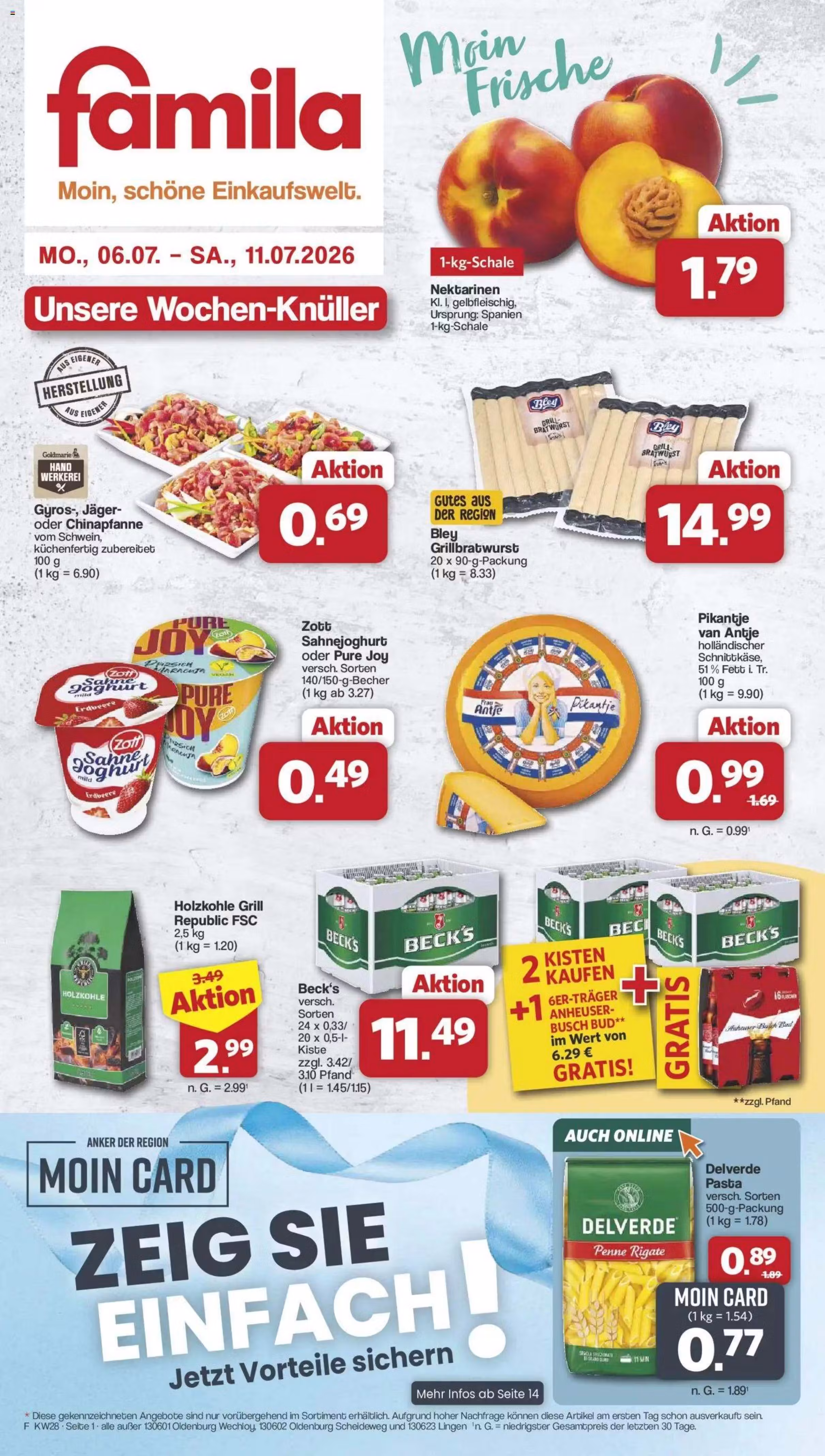 Leidinio perziura: Famila akcijų leidinys Nr. 1 (Galioja nuo 2026-07-06 iki 2026-07-11)