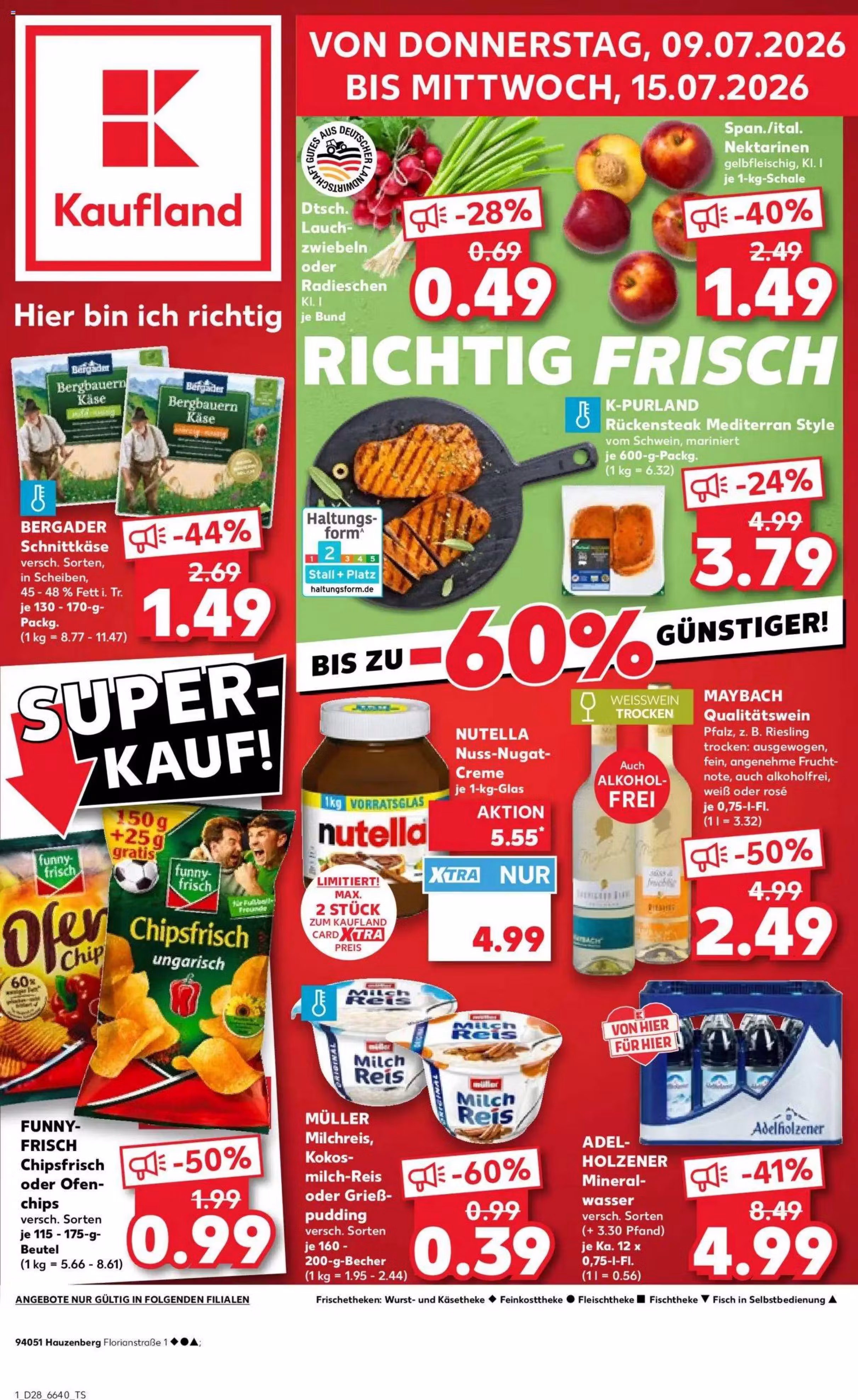 Leidinio perziura: Kaufland akcijų leidinys (Galioja nuo 2026-07-09 iki 2026-07-15)