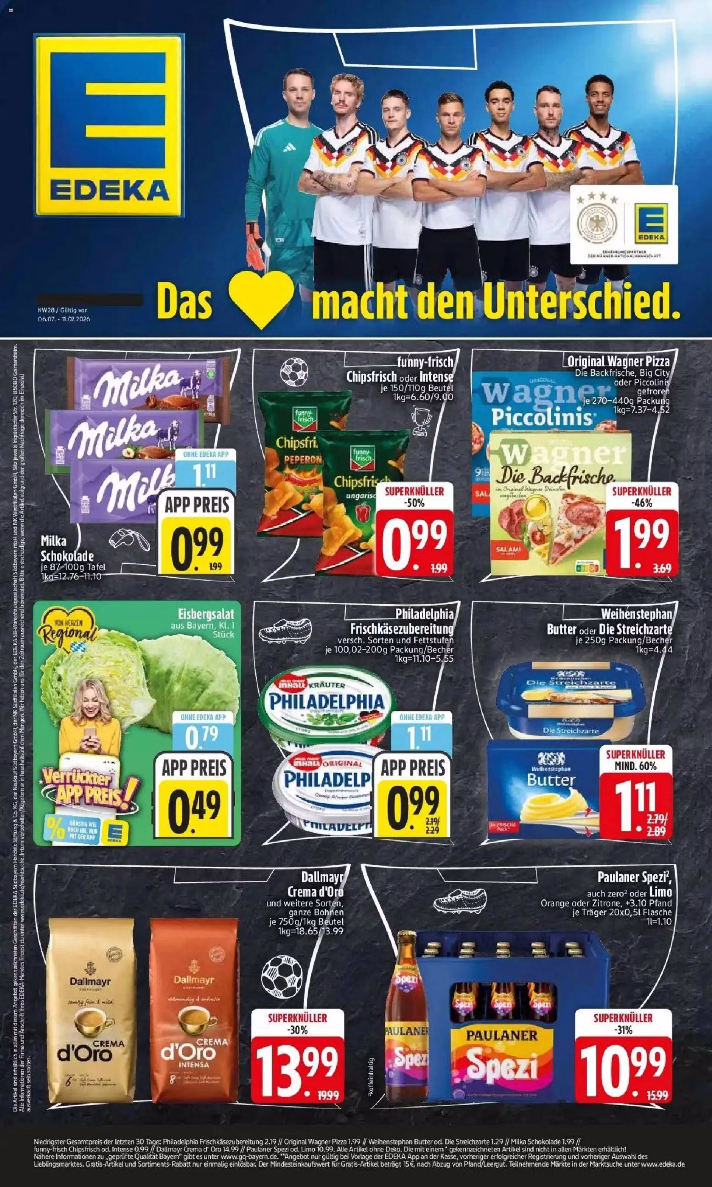 Leidinio perziura: Edeka Zurheide akcijų leidinys Nr. 2 (Galioja nuo 2026-07-06 iki 2026-07-11)