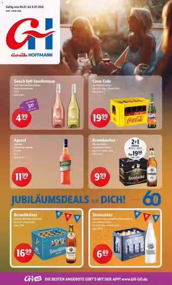 Leidinio virselis: Netto Getrankemarkt Discount akcijų leidinys Nr. 4 (Galioja nuo 2026-07-06 iki 2026-07-11)