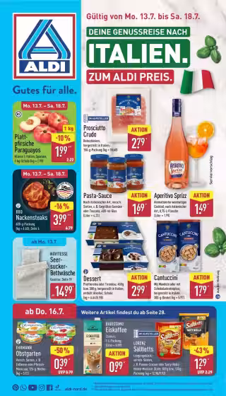 Leidinio virselis: Aldi Nord akcijų leidinys Nr. 2 (Galioja nuo 2026-07-13 iki 2026-07-18)