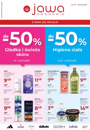 Leidinio virselis: Jawa akcijų leidinys (Galioja nuo 2026-07-04 iki 2026-08-03)
