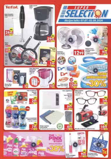 Brochure cover: Super Selection promotions leaflet Nr. 2026 (Valid from 2026-07-07 to 2026-08-02)
