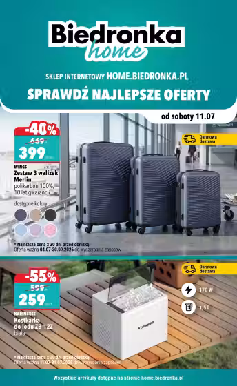 Okladka gazetki: Biedronka gazetka promocyjna (Ważne od 2026-07-11 do 2026-07-31)