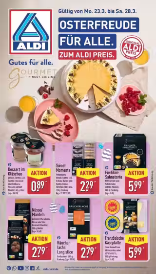 Brochure cover: Aldi Nord promotions leaflet (Valid from 2026-04-20 to 2026-04-25)