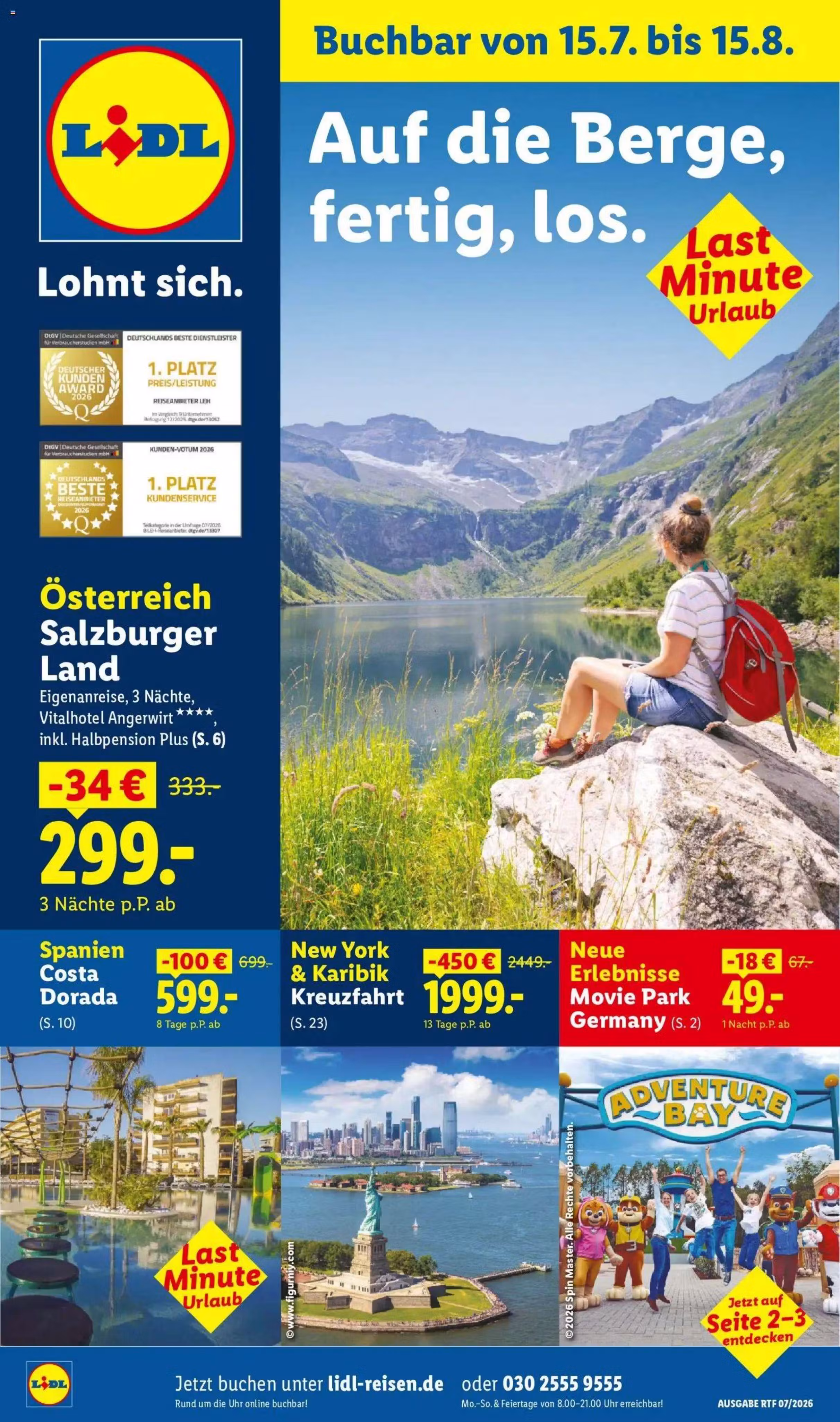 Brochure preview: Lidl promotions leaflet (Valid from 2026-07-15 to 2026-08-15)