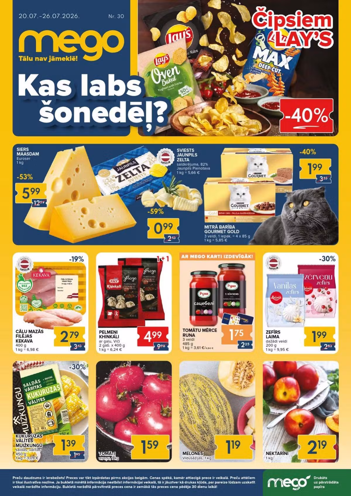 Vista previa del folleto: Mego folleto de ofertas (Válido del 2026-07-20 al 2026-07-26)