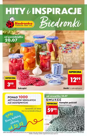 Okladka gazetki: Biedronka gazetka promocyjna Nr. 2 (Ważne od 2026-07-20 do 2026-08-05)