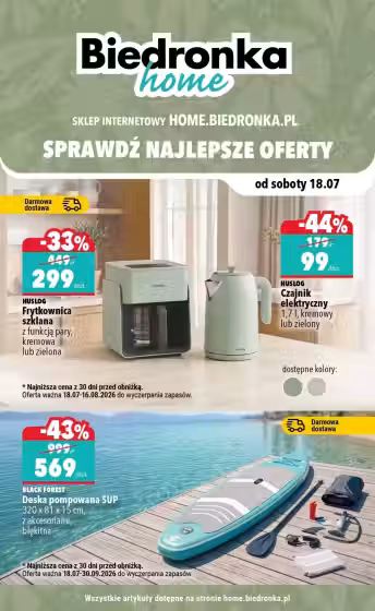 Okladka gazetki: Biedronka gazetka promocyjna (Ważne od 2026-07-18 do 2026-08-15)