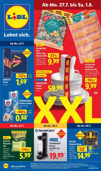 Leidinio virselis: Lidl akcijų leidinys Nr. 2 (Galioja nuo 2026-07-27 iki 2026-08-01)