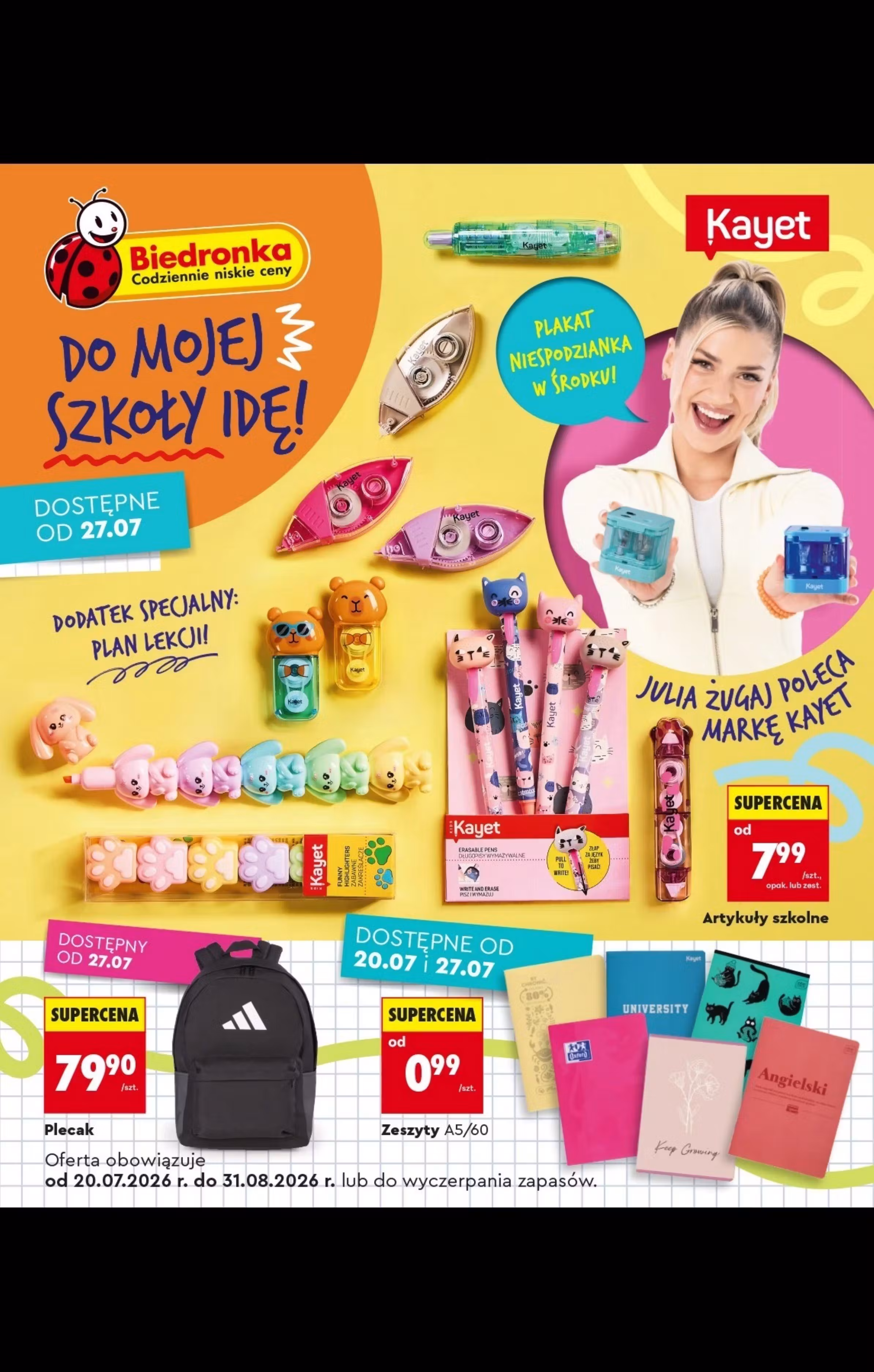 Podglad gazetki: Biedronka gazetka promocyjna (Ważne od 2026-07-20 do 2026-08-31)