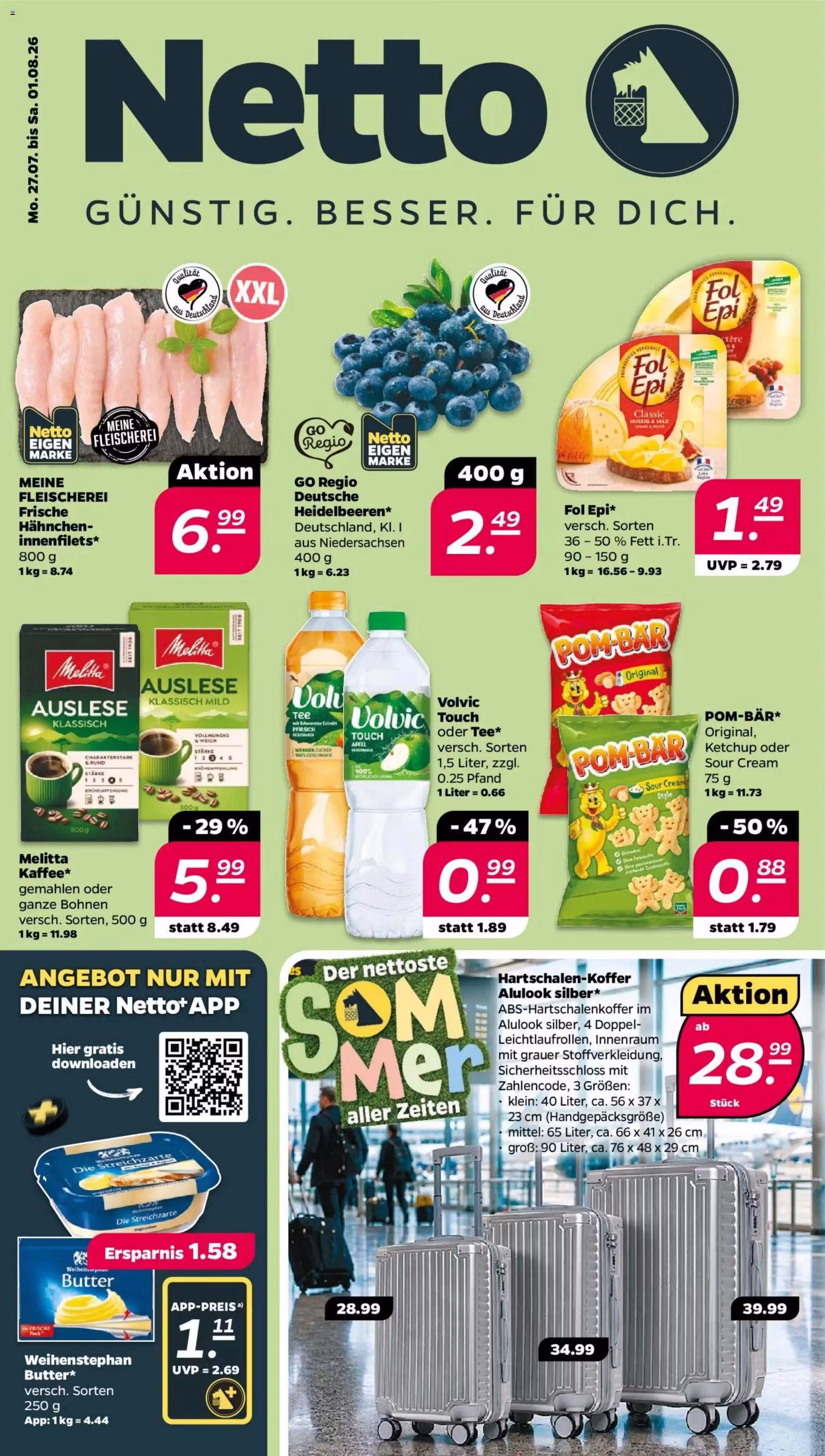 Leidinio perziura: Netto akcijų leidinys Nr. 1 (Galioja nuo 2026-07-27 iki 2026-08-01)