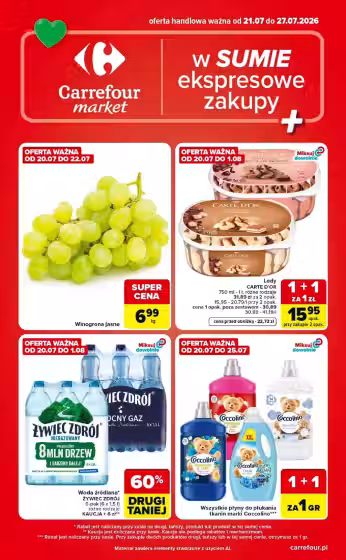 Leidinio virselis: Carrefour akcijų leidinys Nr. 2 (Galioja nuo 2026-07-21 iki 2026-07-27)