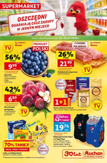 Kataloogi kaas: Auchan sooduspakkumiste voldik Nr. 2 (Kehtib alates 2026-07-23 kuni 2026-07-29)