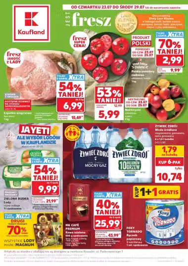 Prospekt-Titelbild: Kaufland Angebotsprospekt Nr. 2 (Gültig von 2026-07-23 bis 2026-07-29)