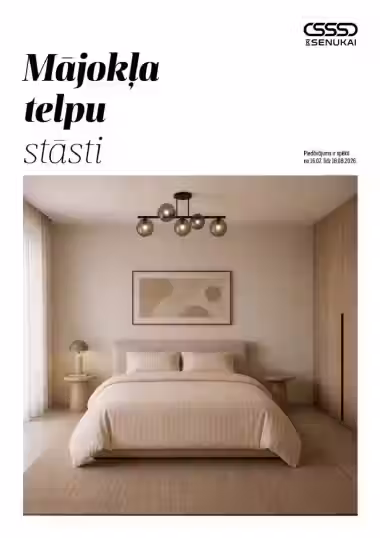 Bukleta prieksskatijums: K Senukai akciju buklets Nr. 2 (Derīgs no 2026-07-16 līdz 2026-08-18)