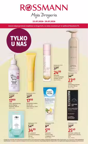 Prospekt-Titelbild: Rossmann Angebotsprospekt (Gültig von 2026-07-23 bis 2026-07-28)