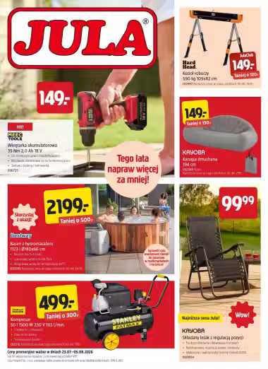 Portada del folleto: Jula folleto de ofertas (Válido del 2026-07-23 al 2026-08-05)