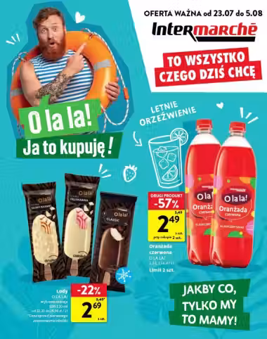 Okladka gazetki: Intermarche gazetka promocyjna (Ważne od 2026-07-23 do 2026-08-05)