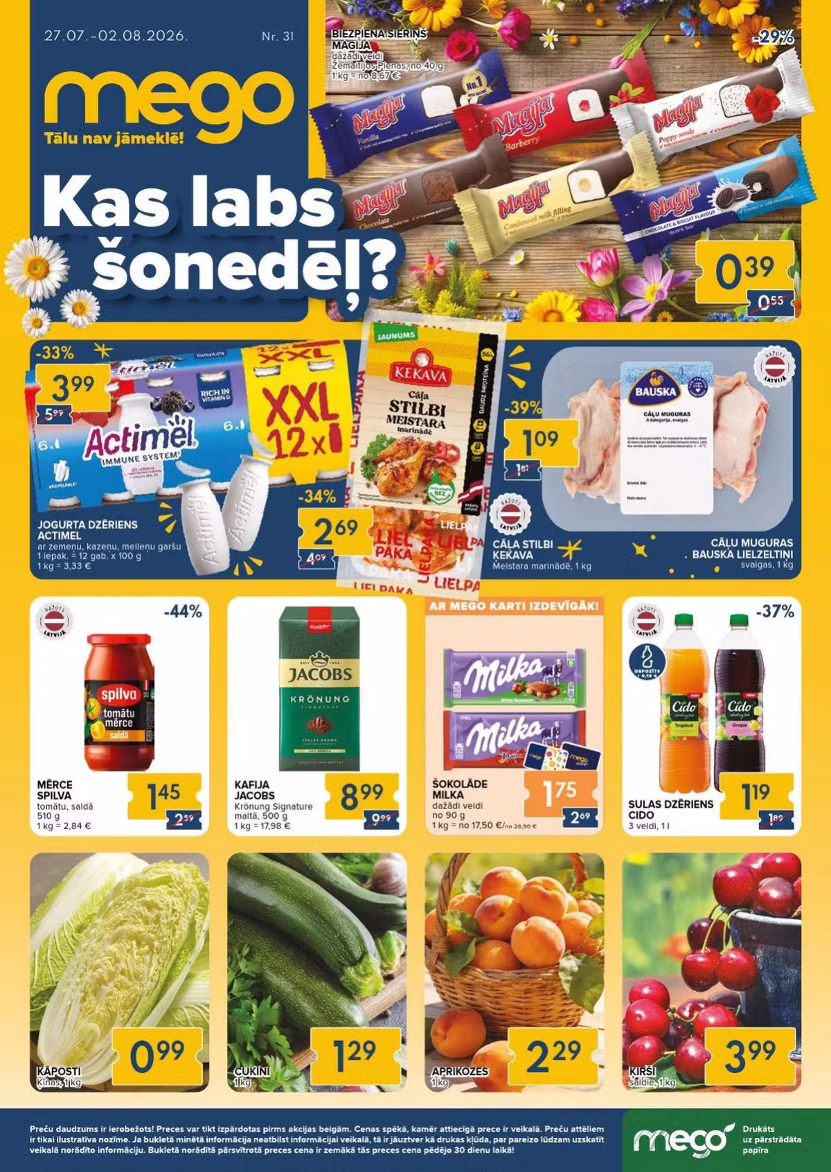 Vista previa del folleto: Mego folleto de ofertas (Válido del 2026-07-27 al 2026-08-02)